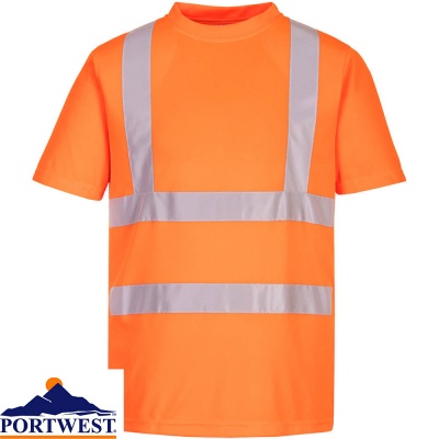 Portwest Eco Hi-Vis Slim Fit T-Shirt (6 pack) - EC12