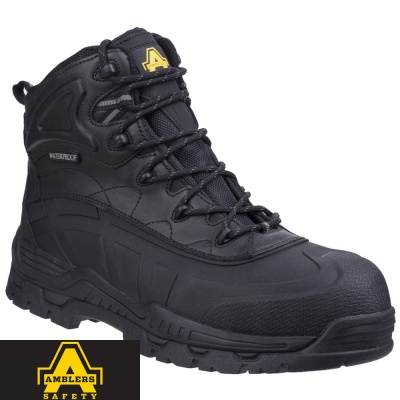 Amblers Hybrid Memory Foam Footbed Safety Boot  - FS430