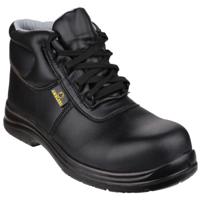 Amblers Black ESD Lace-up Boot - FS663
