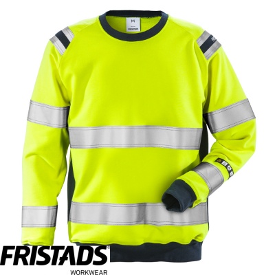 Fristads Flamestat High Vis Class 3 Sweatshirt 7076 SFLH - 109428
