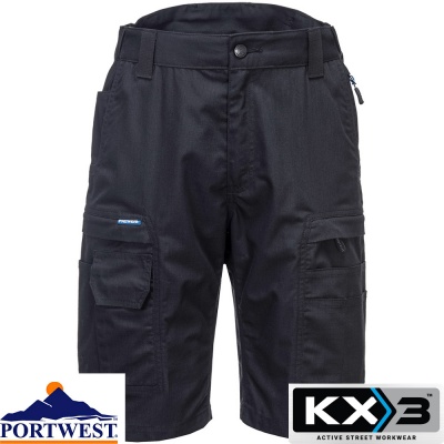 Portwest KX3 Two Way Stretch Ripstop Shorts - KX340
