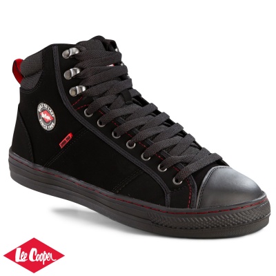 Lee Cooper Black Baseball Style Safety Boot - LC022B