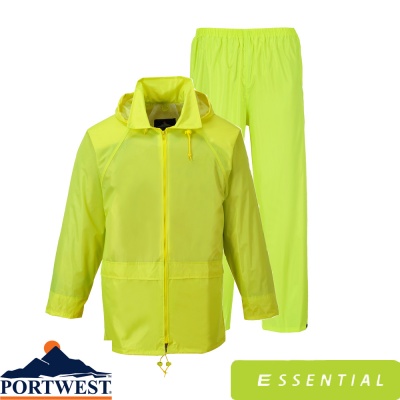 Portwest Essentials Rainsuit (2 Piece Suit) - L440