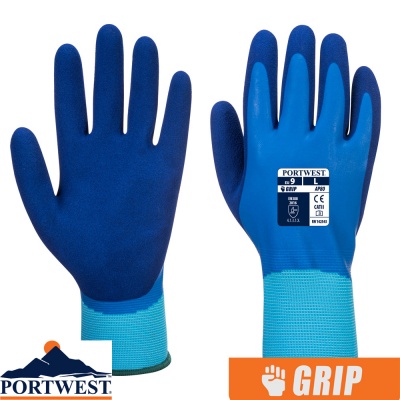 Portwest Liquid Pro Waterproof Grip Glove - AP80