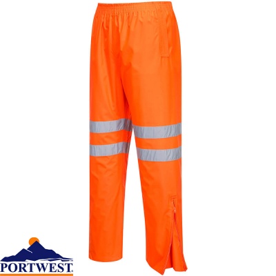 Portwest Hi Vis Waterproof Traffic Trousers RIS - RT31