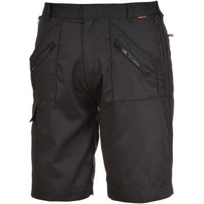 メンズウェア WESTY SHORTS S889-BLACK-FRONT.jpg