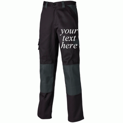 Printed Text Trouser