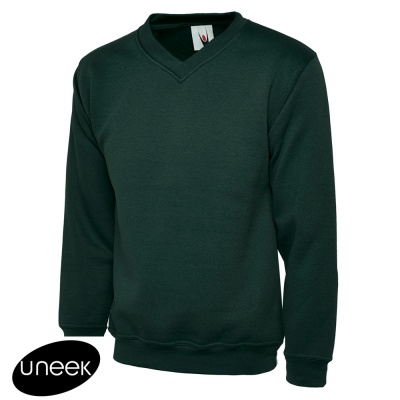 Uneek Premium V Neck Sweatshirt - UC204
