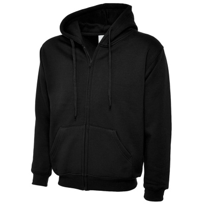Uneek Adults Classic Full Zip Hooded Sweatshirt - UC504