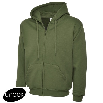 Classic Full Zip Hooded Sweatshirt