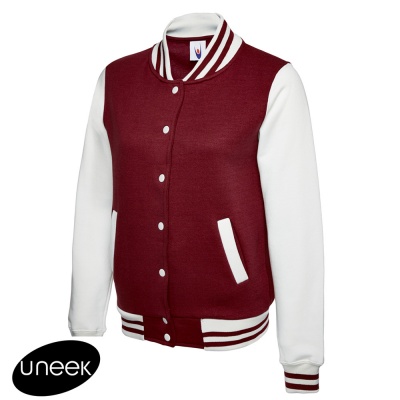 Uneek Ladies Varsity Jacket - UC526