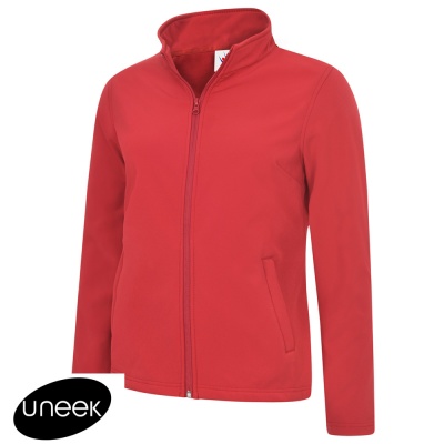 Uneek Ladies Classic Full Zip Soft Shell Jacket - UC613