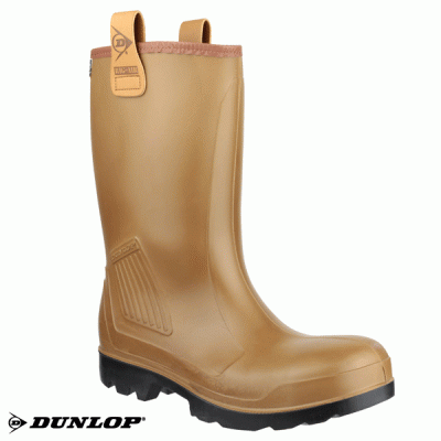 Dunlop PU Air Safety Lined Rigger Boot - C462743FL