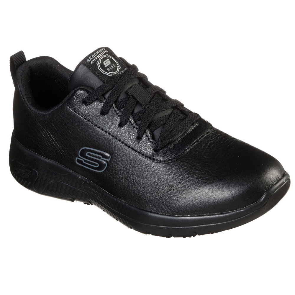 plain black trainers size 4
