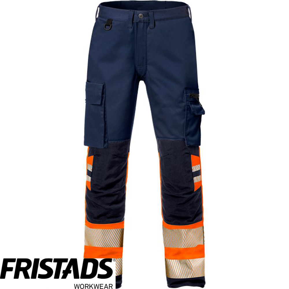 Craftsman trousers guide  with high vis  stretch  Fristads