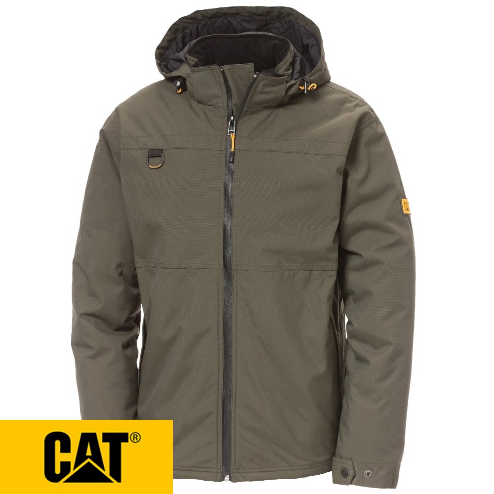 CAT Caterpillar Chinook Jacket Mens Waterproof Windproof Quilted Insulated Coat
