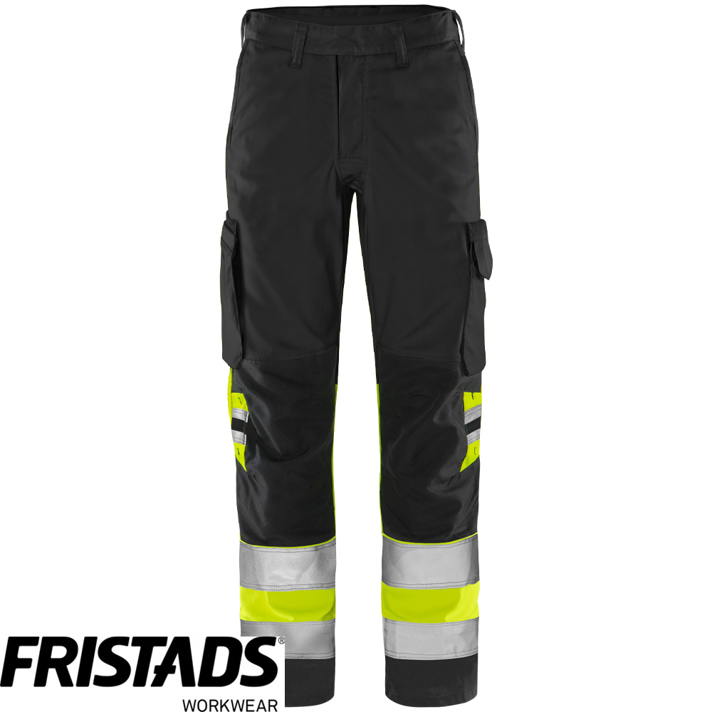 Fristads Green Hi Vis Trousers Class 1 