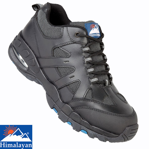 Himalaya 4204 Kiwi s1 schwarz Metall frei zusammengesetzte Toe Safety Trainer Schuh