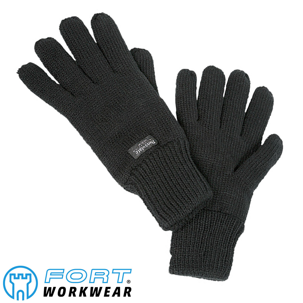 Fort Thinsulate Lined Knitted Gloves 602X
