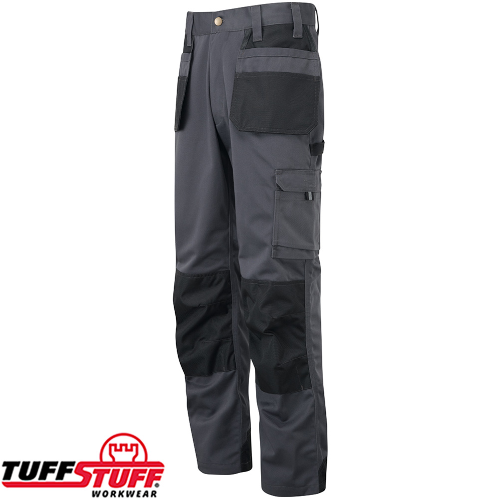 Mens Work Trousers Cargo Combat Tuff Stuff Trousers Pack Of 3 UK Size 30-46 