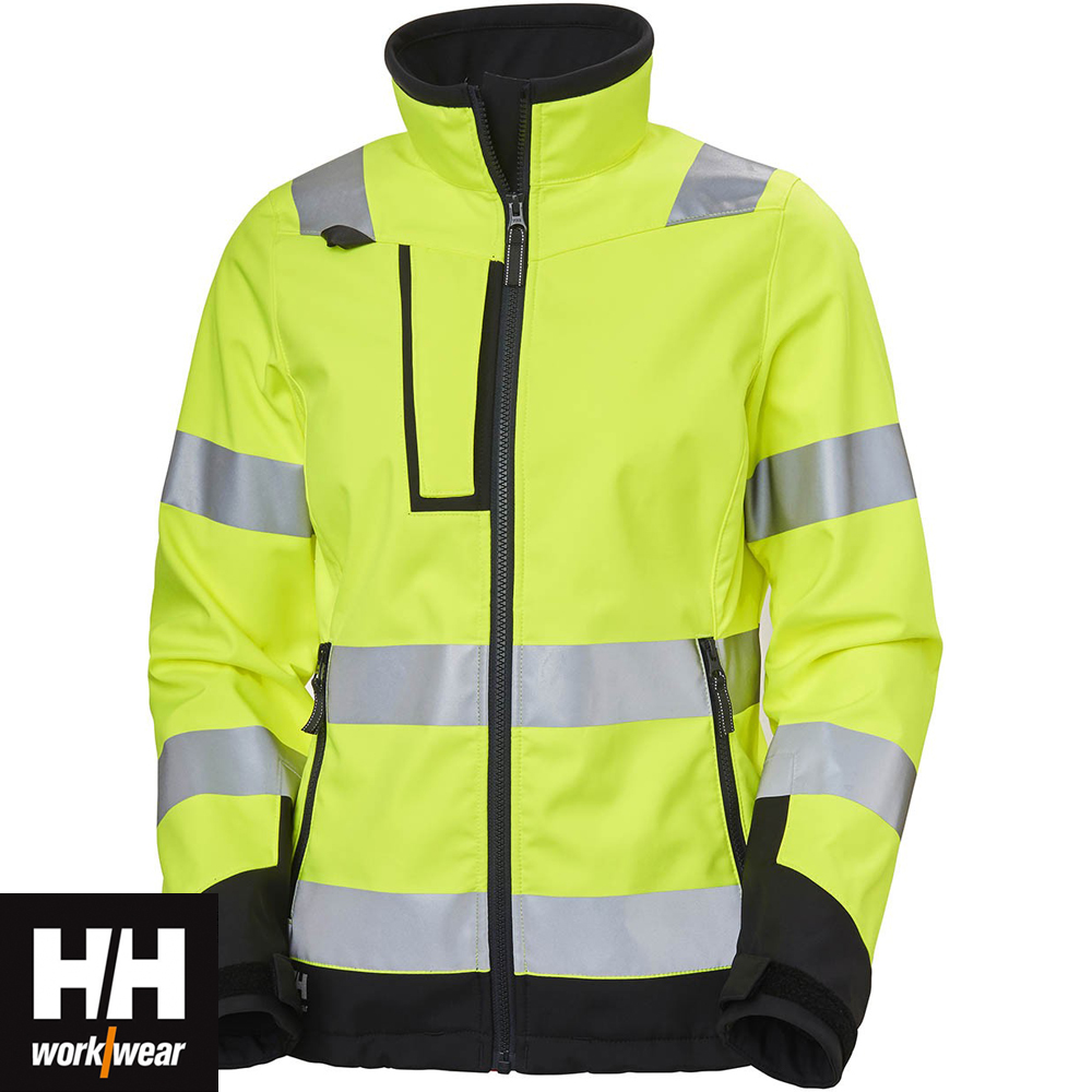 hi vis soft shell