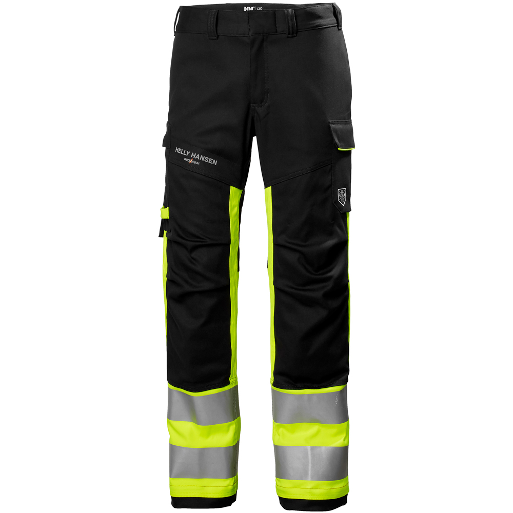 Helly Hansen Hi Vis Fyre Work Pant Class 1 77449