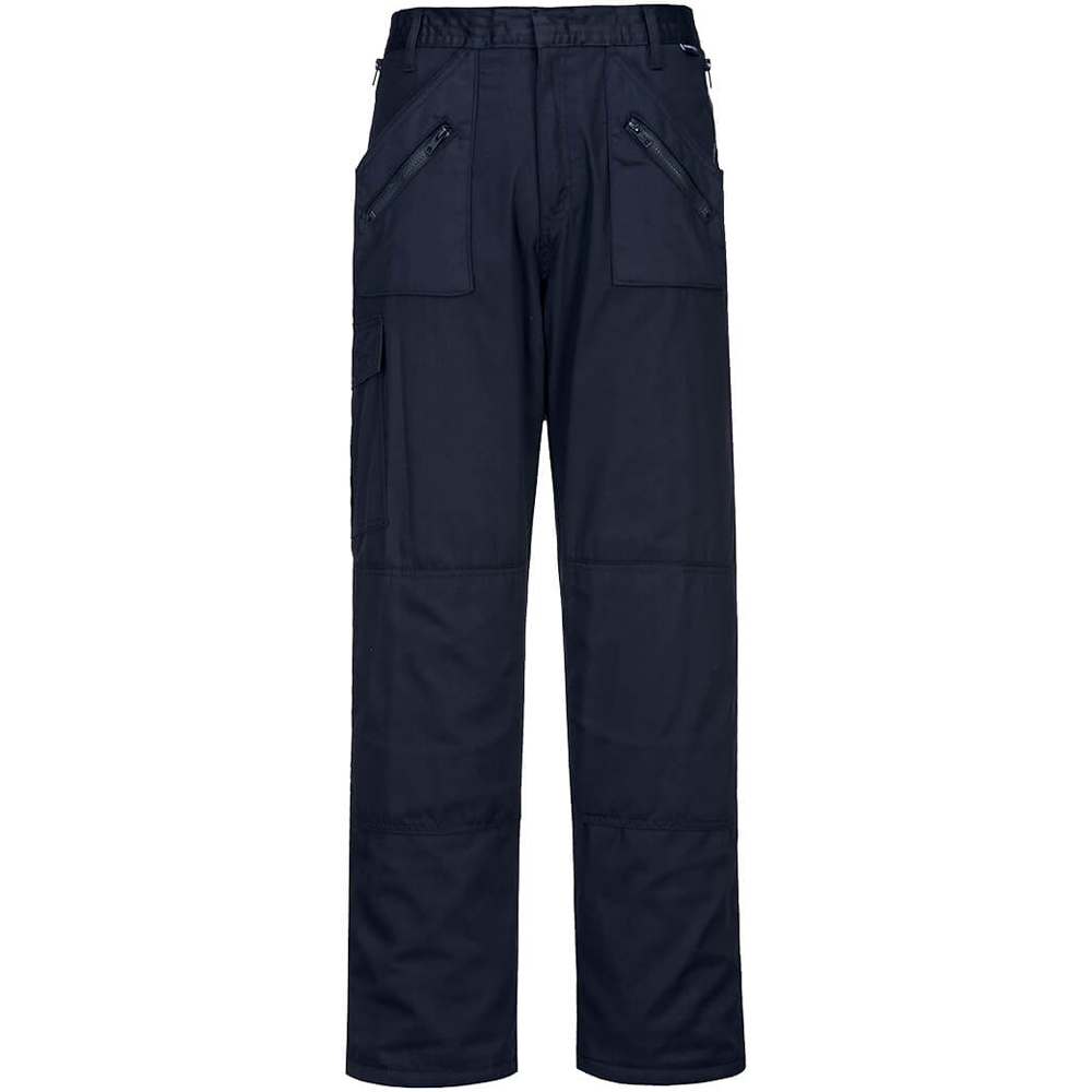 PORTWEST Classic Action Trousers Work Wear Garden Zip Pockets Choice of Colours 