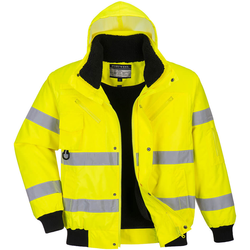Hi vis jacket hotsell with removable sleeves