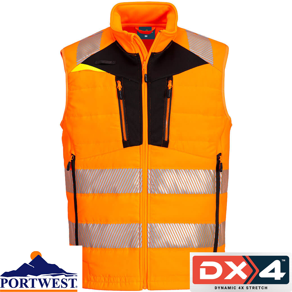 Hi vis sales vest bodywarmer