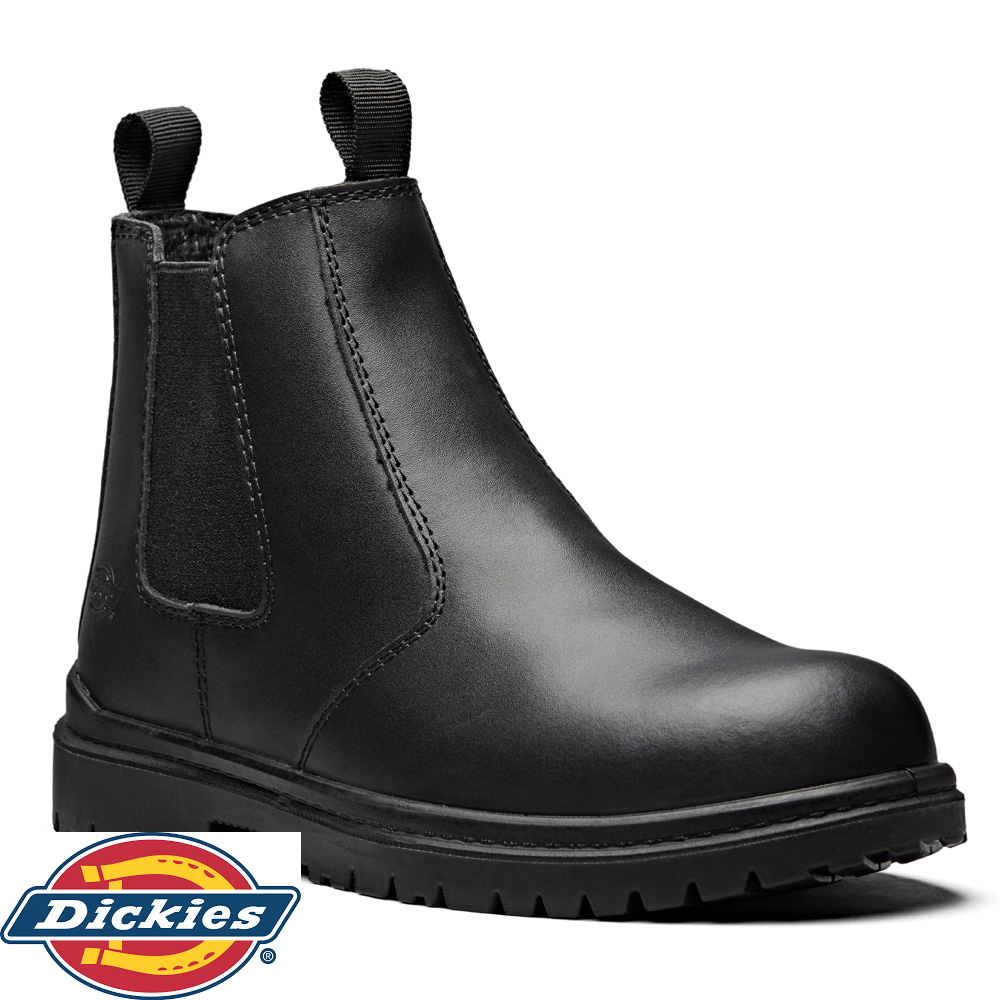 dickies slip on boots