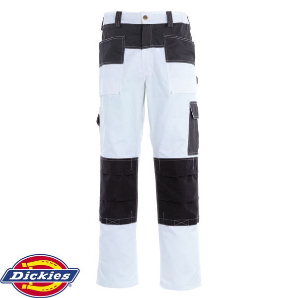 Dickies Mens Regular Duotone Trouser With Knee Pad Pockets 