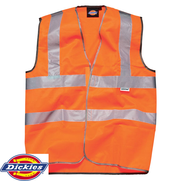 dickies hi vis bodywarmer