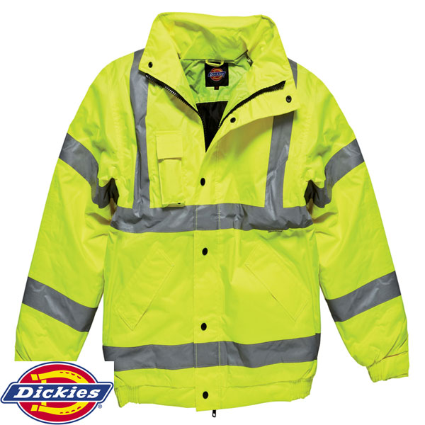 dickies hi vis bodywarmer