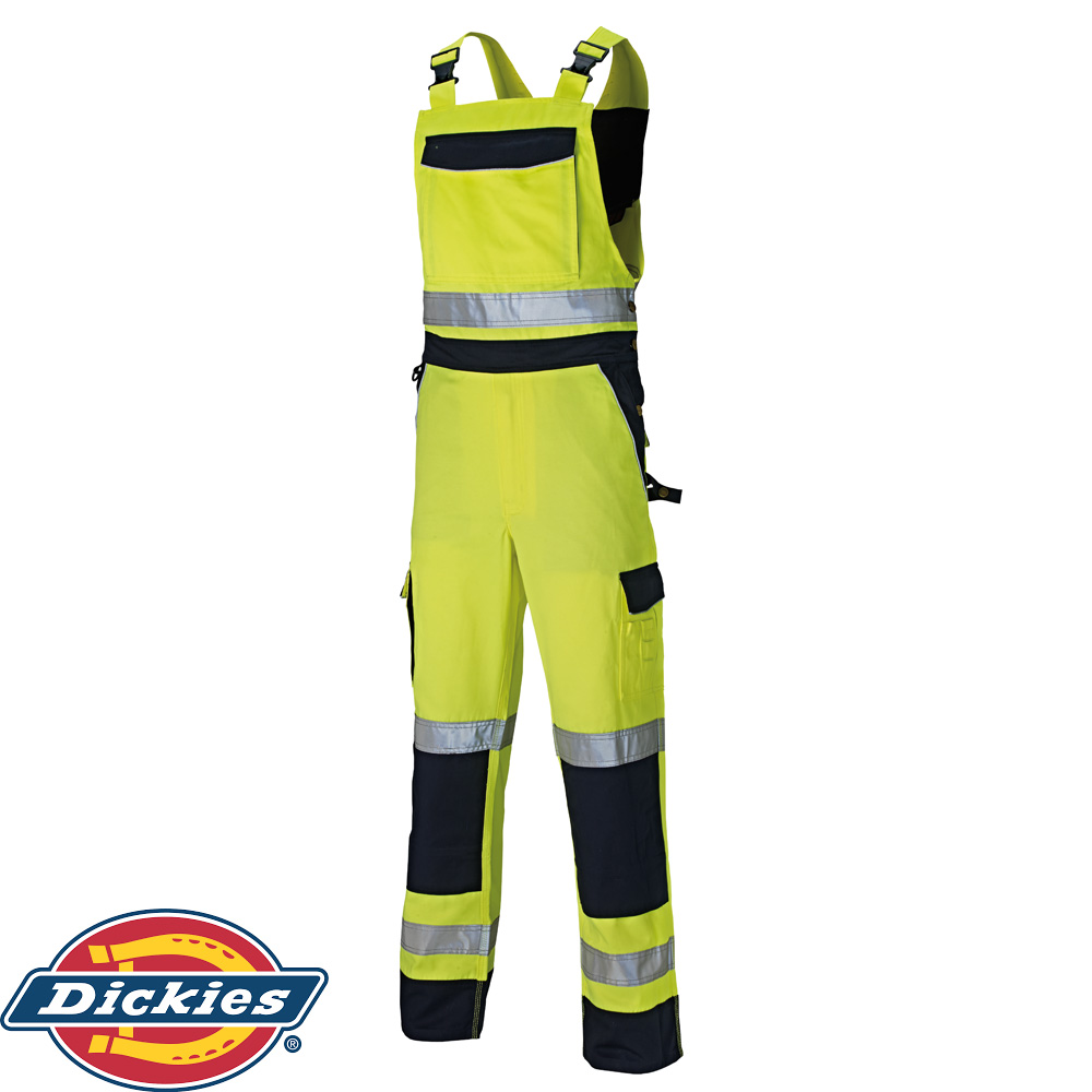 Dickies Industry 300 Two Tone Work Bib And Brace Dungaree 