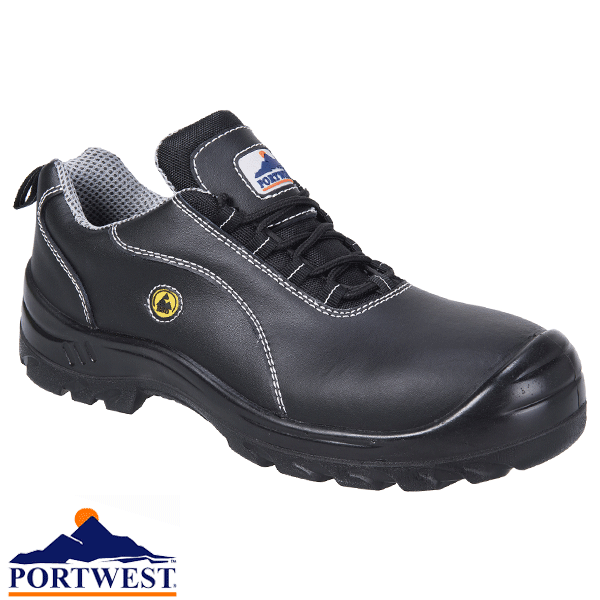 Portwest Compositelite ESD Leather Safety Shoe FC02