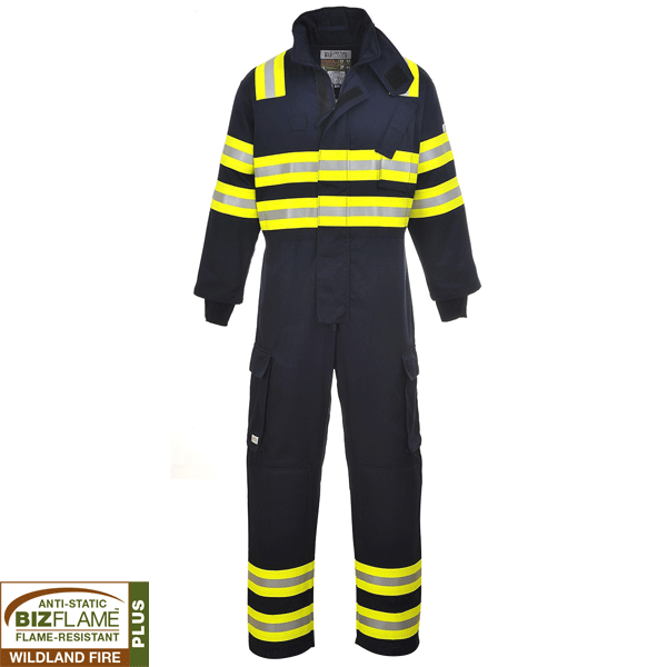 Wildland Firefighters Flame Retardant Anti Static Coverall FR98X