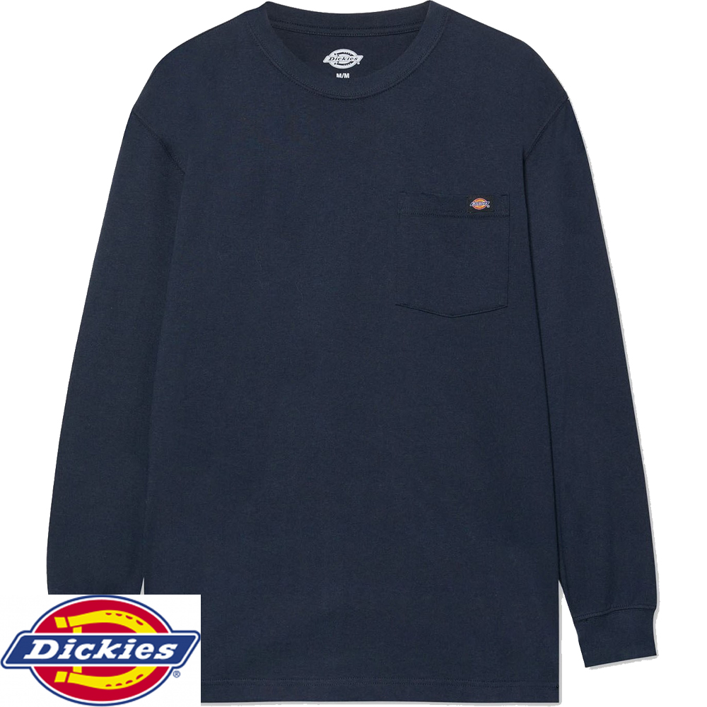 Dickies Long Sleeve Pocket Cotton T-Shirt - FS39581