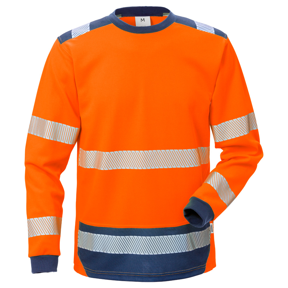 Fristads High Vis Class 3 Long Sleeve T-Shirt 7724 THV - 114100