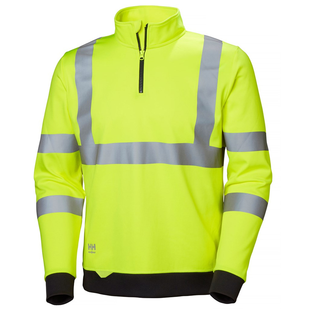 Helly Hansen Addvis Hi Vis Half Zip Sweatshirt - 79096