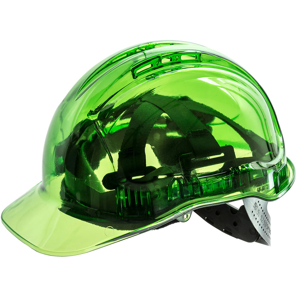 Portwest Peak View orange vented hard hat safety helmet #PV50 