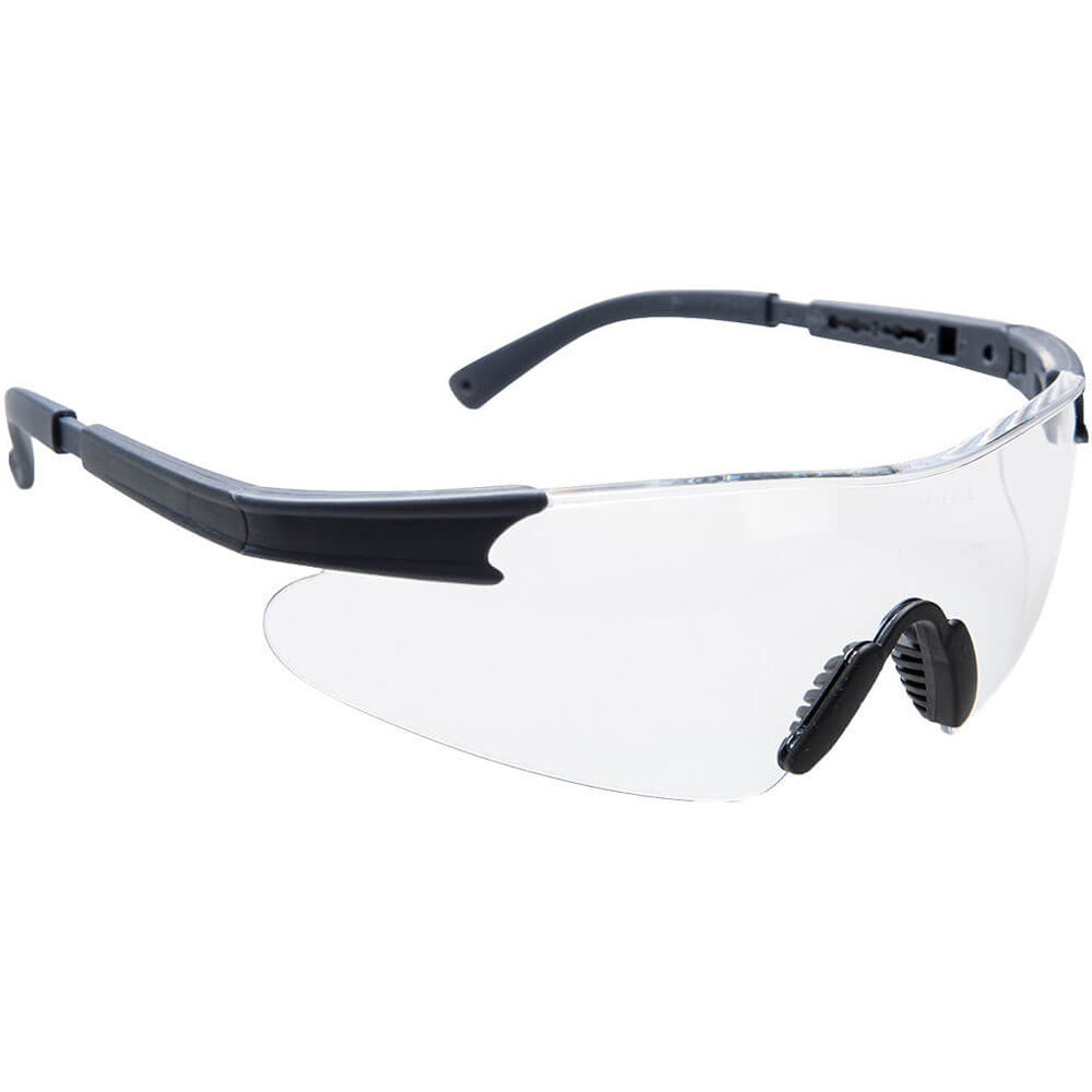 Portwest Curved Safety Glasses PW17