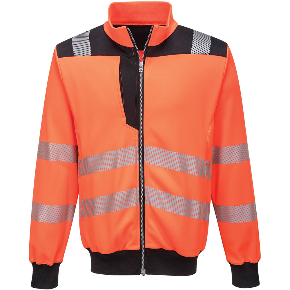 Portwest B303 Hi-Vis Sweatshirt, Normaal, Grootte 2XL, Oranje Portwest B303 Hi-Vis Sweatshirt, Normaal, Grootte 2XL, Oranje