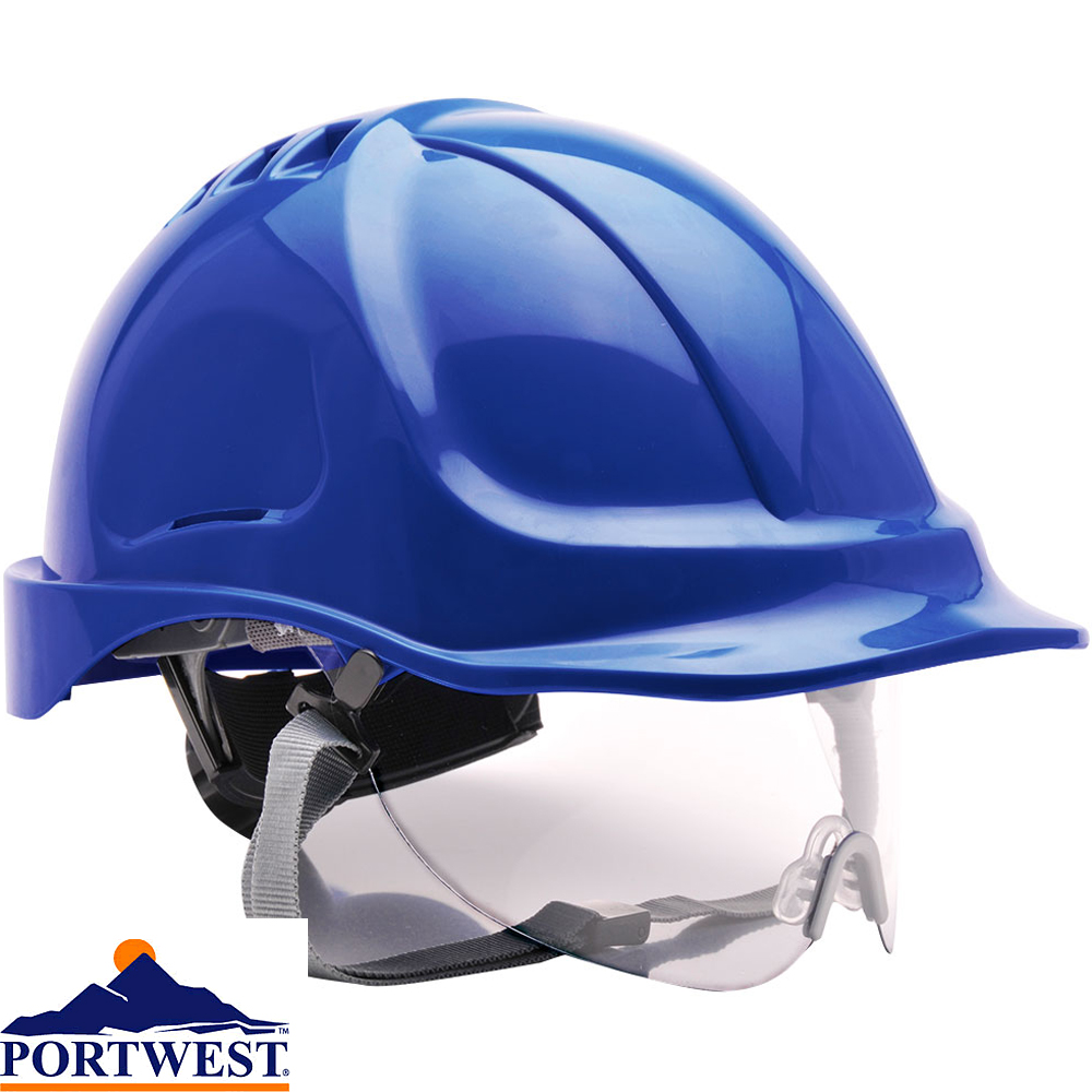 Portwest Endurance Visor Safety Helmet PW55