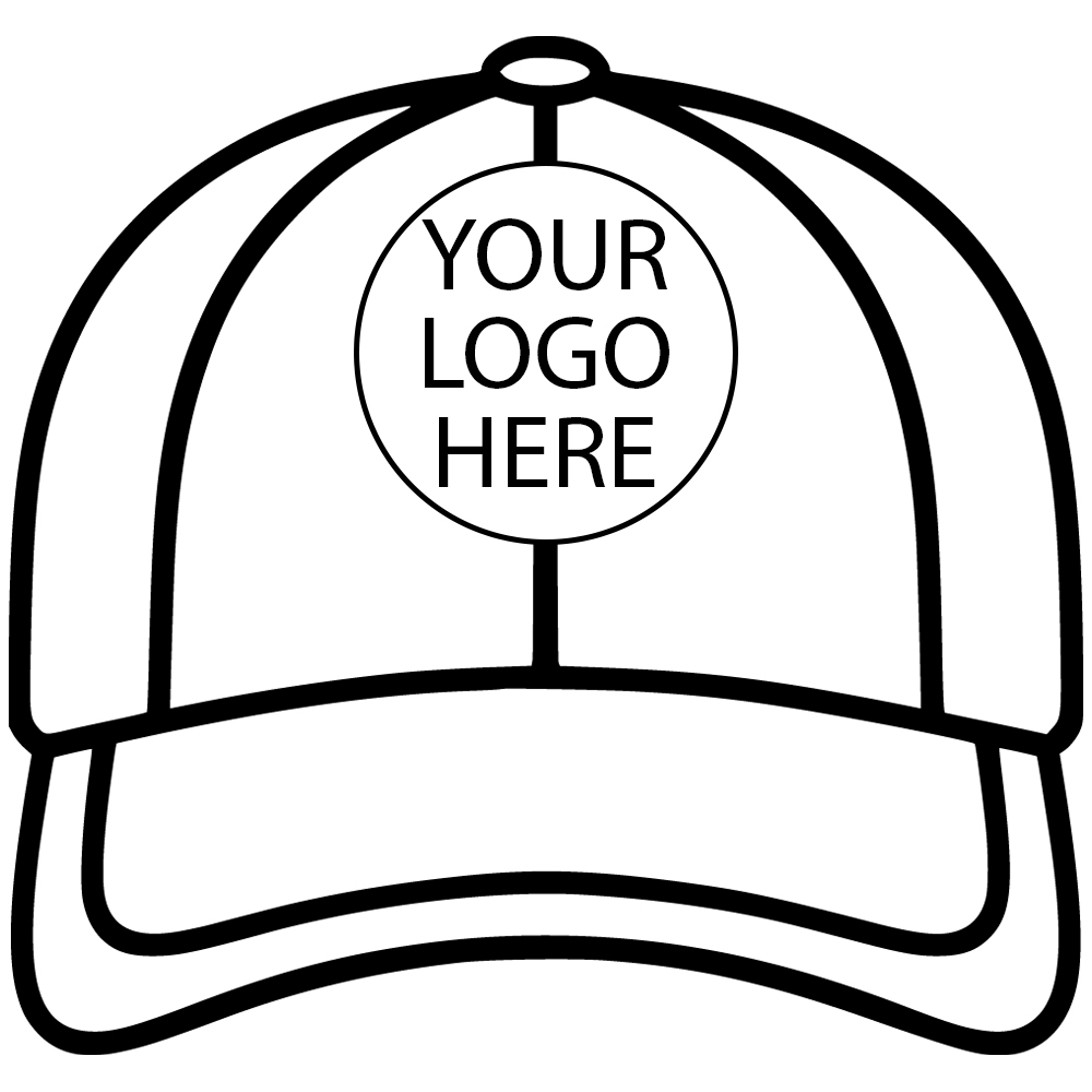Printed logo caps by Total Workwear the Uk's workwear specialist