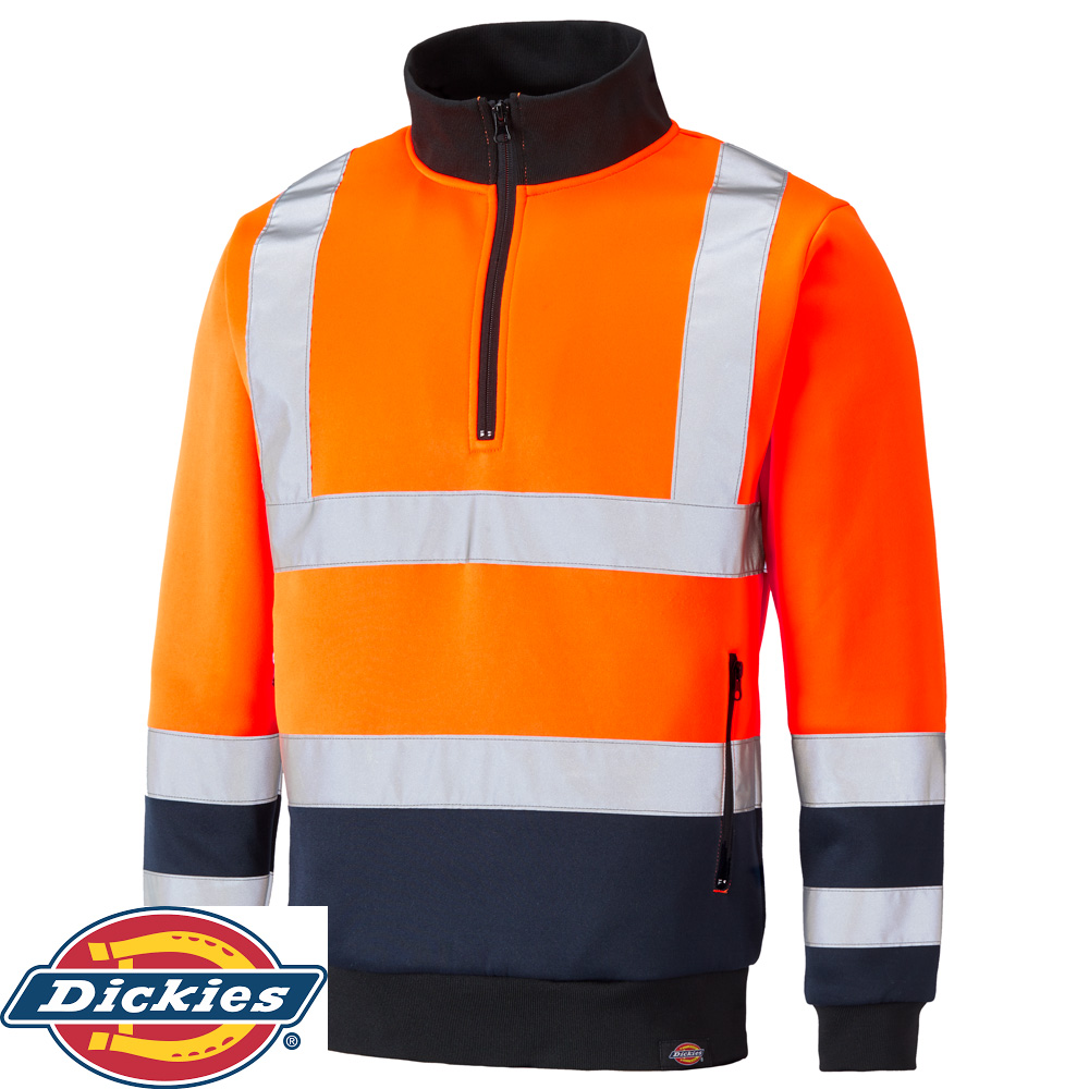 orange hi vis sweatshirt