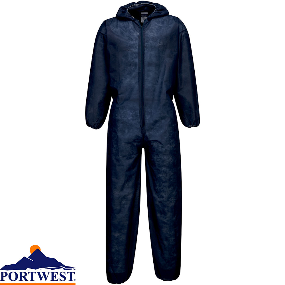 Portwest Disposable Coveralls PP 40g ST11