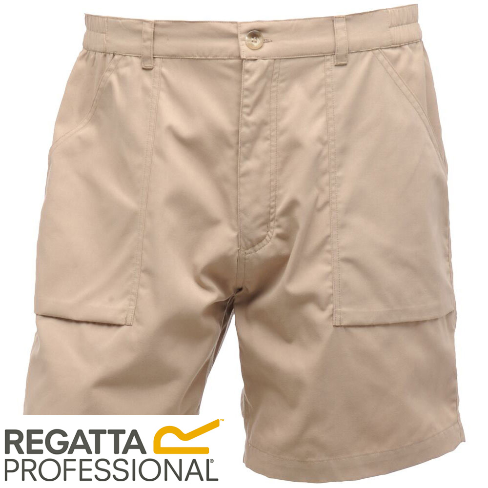 Regatta Mens Water Repellent Action Cargo Elasticated Trousers Walking Workwear | UK - View #8