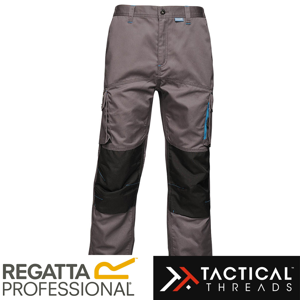 Regatta Pro Cargo Trousers Black 32 W 30 L  Screwfix