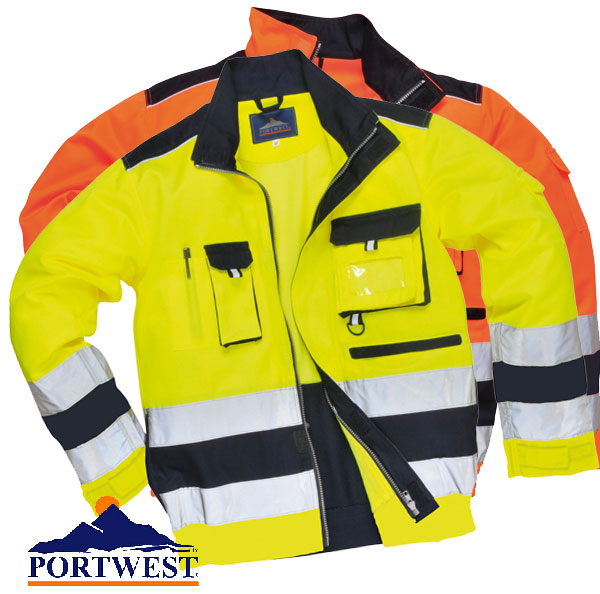 portwest high vis jacket