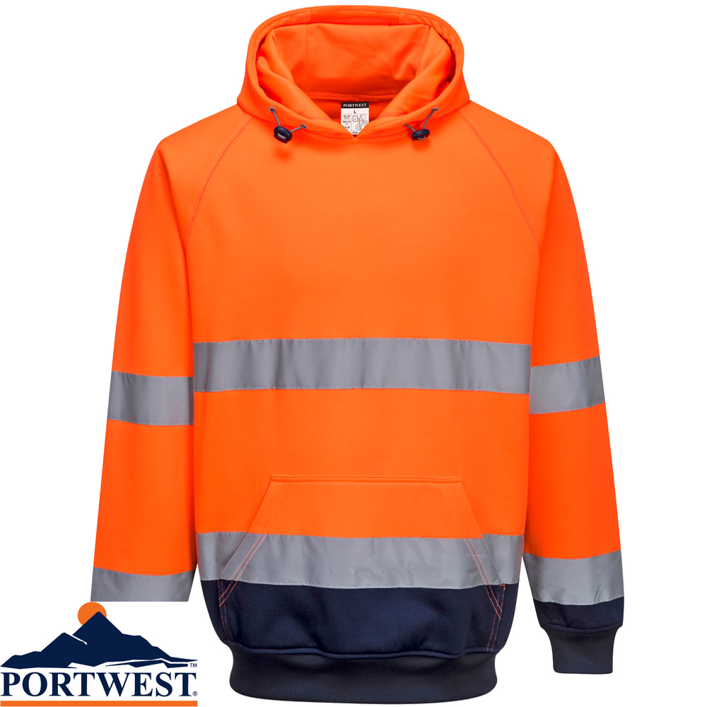 hi vis hoodies orange